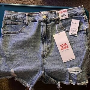 NWT denim shorts